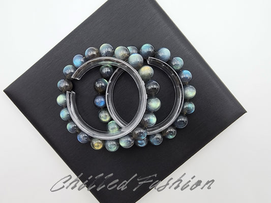 [Bracelet] Natural Labradorite Bracelet