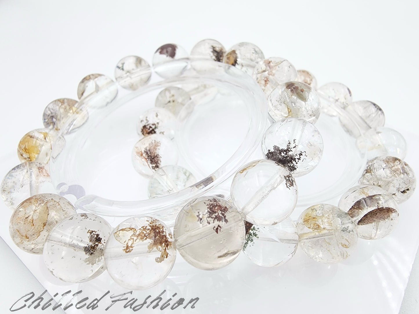[Bracelet] 12mm Dreamland Phantom Quartz Bracelet