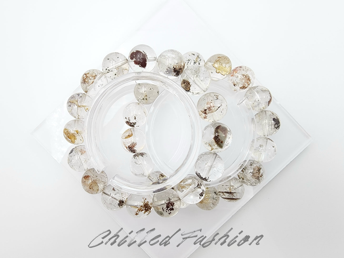 [Bracelet] 12mm Dreamland Phantom Quartz Bracelet
