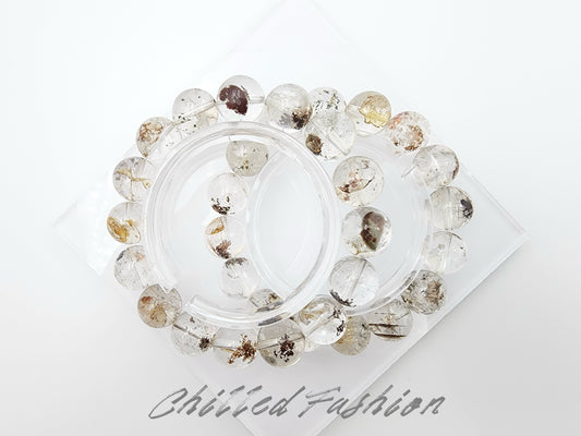 [Bracelet] 12mm Dreamland Phantom Quartz Bracelet