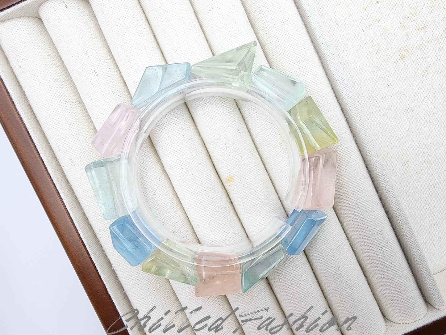 [Bracelet] Colorful Morganite Bracelet