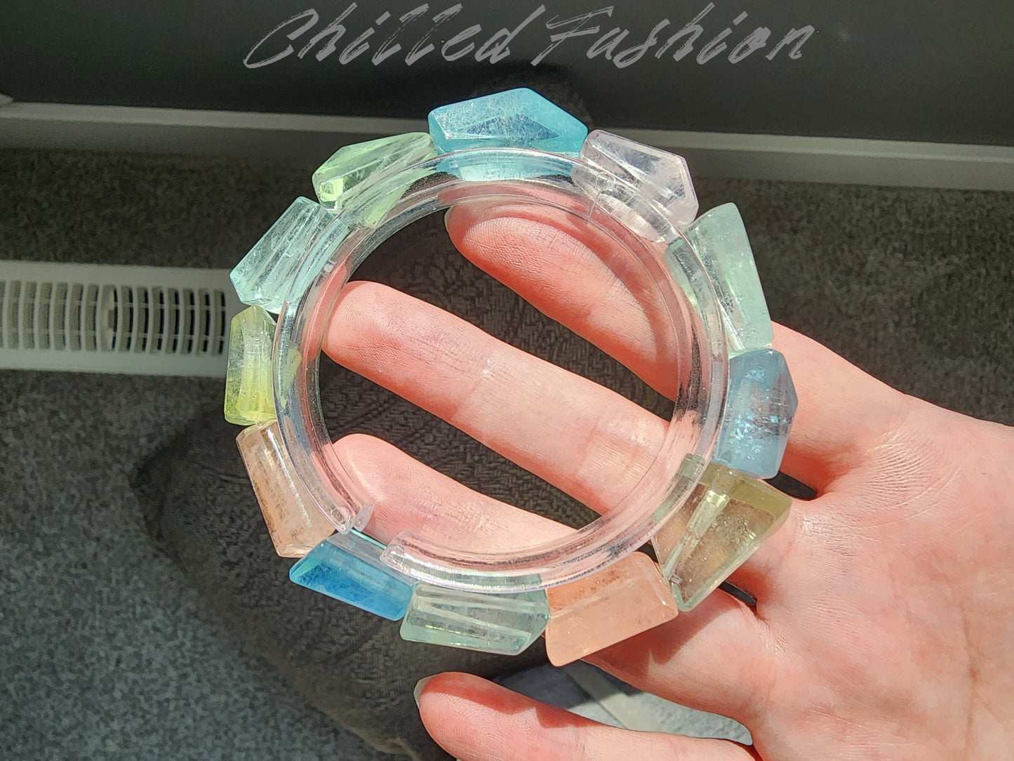 [Bracelet] Colorful Morganite Bracelet