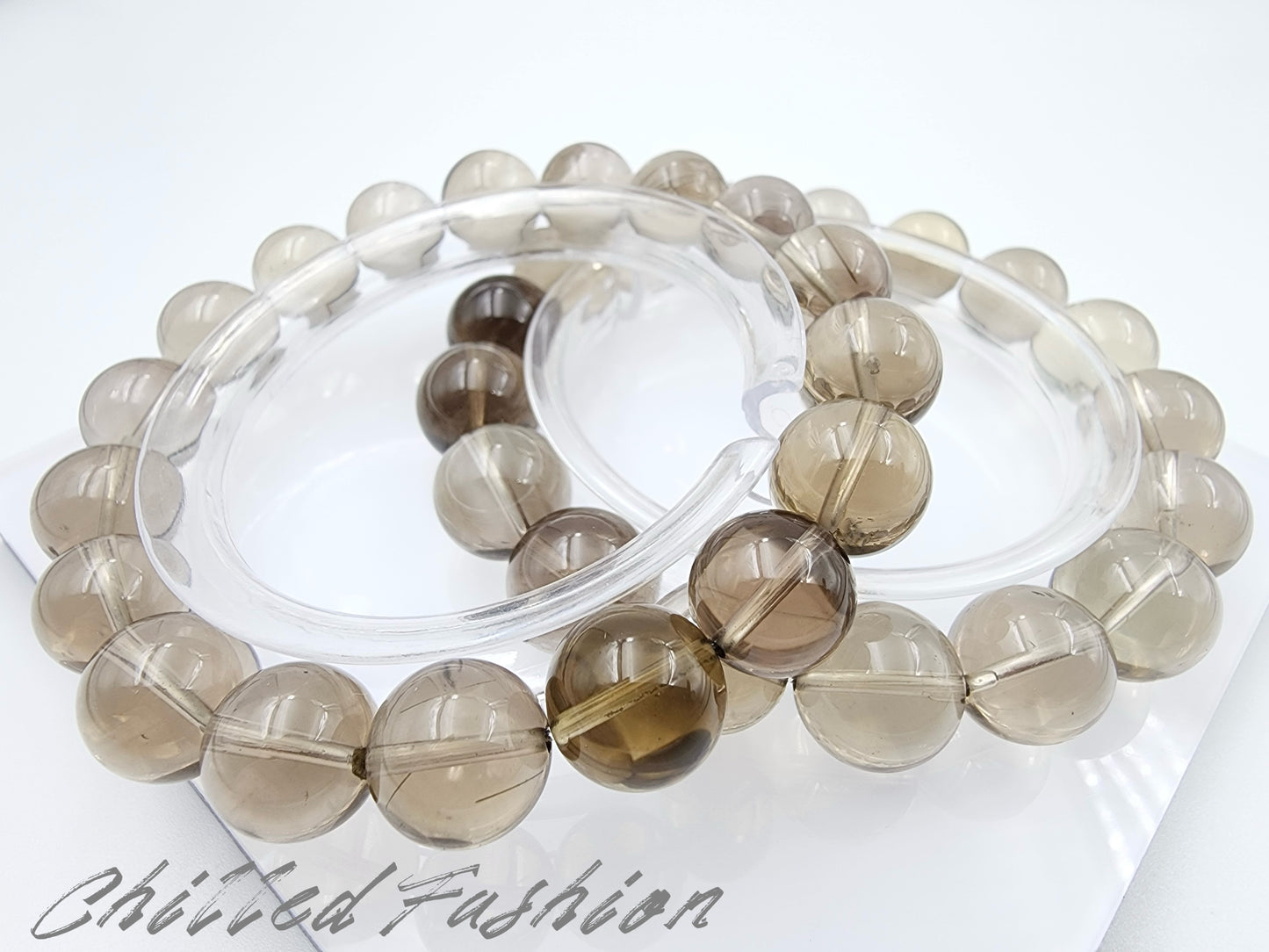 [Bracelet] Natural Smoky Quartz Bracelet
