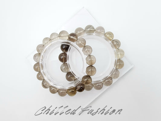 [Bracelet] Natural Smoky Quartz Bracelet