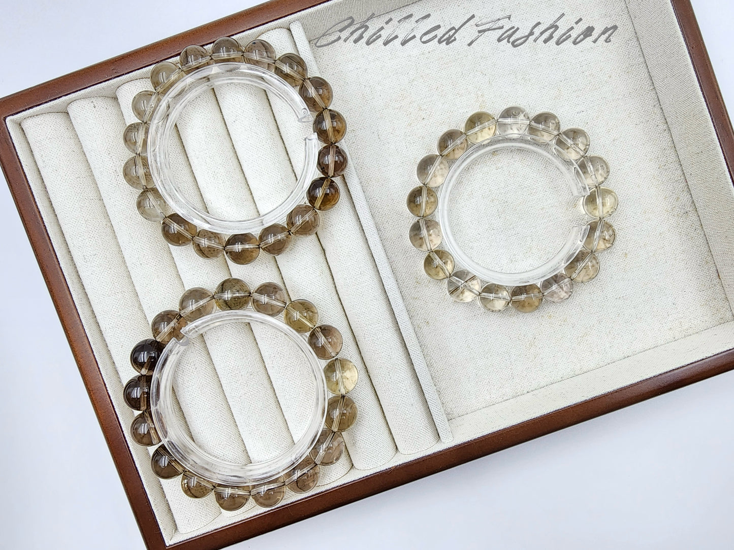 [Bracelet] Natural Smoky Quartz Bracelet