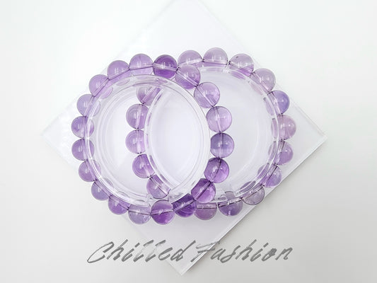 [Bracelet] Natural Brazilian Amethyst Bracelet