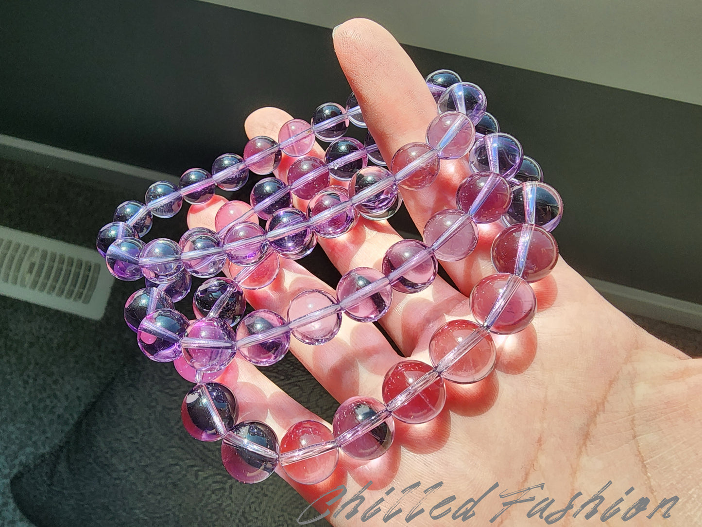 [Bracelet] Natural Brazilian Amethyst Bracelet