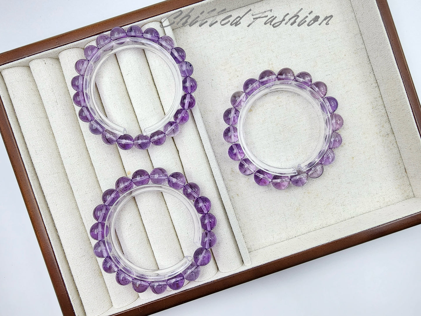 [Bracelet] Natural Brazilian Amethyst Bracelet