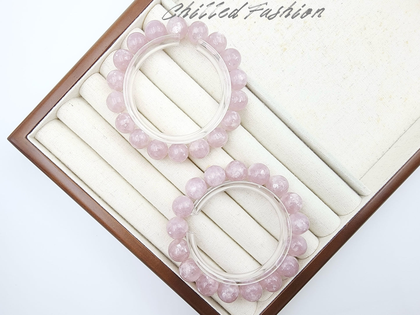 [Bracelet] Natural Pink Lepidolite Bracelet