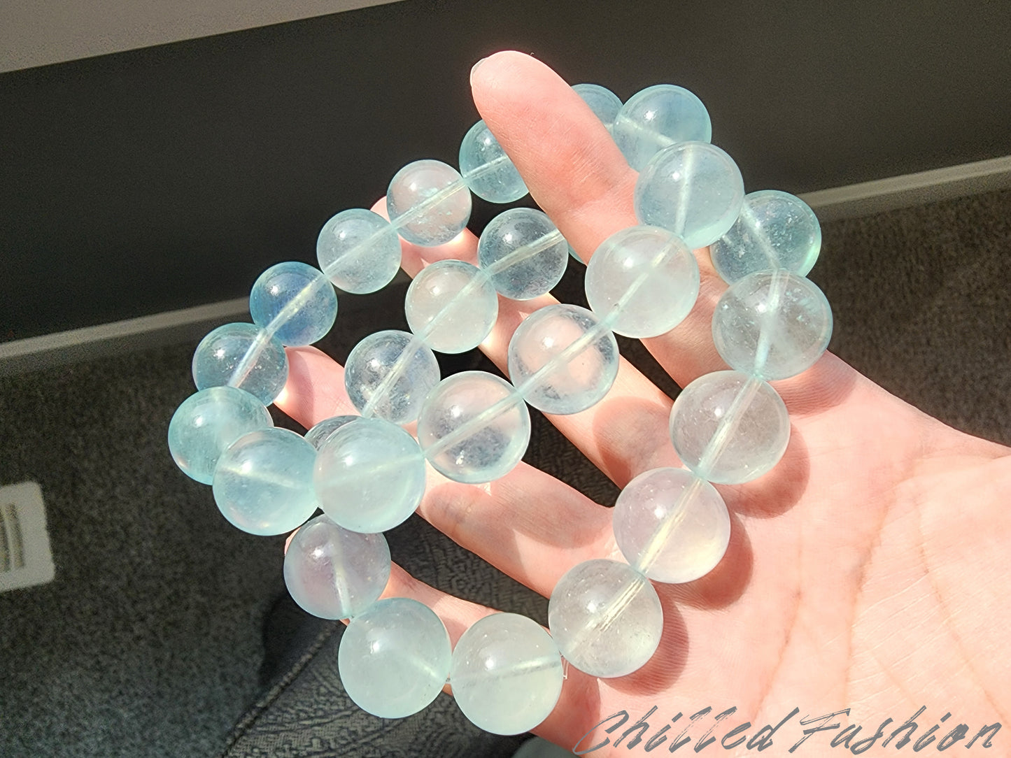 [Bracelet] Mint Green Aquamarine Bracelet