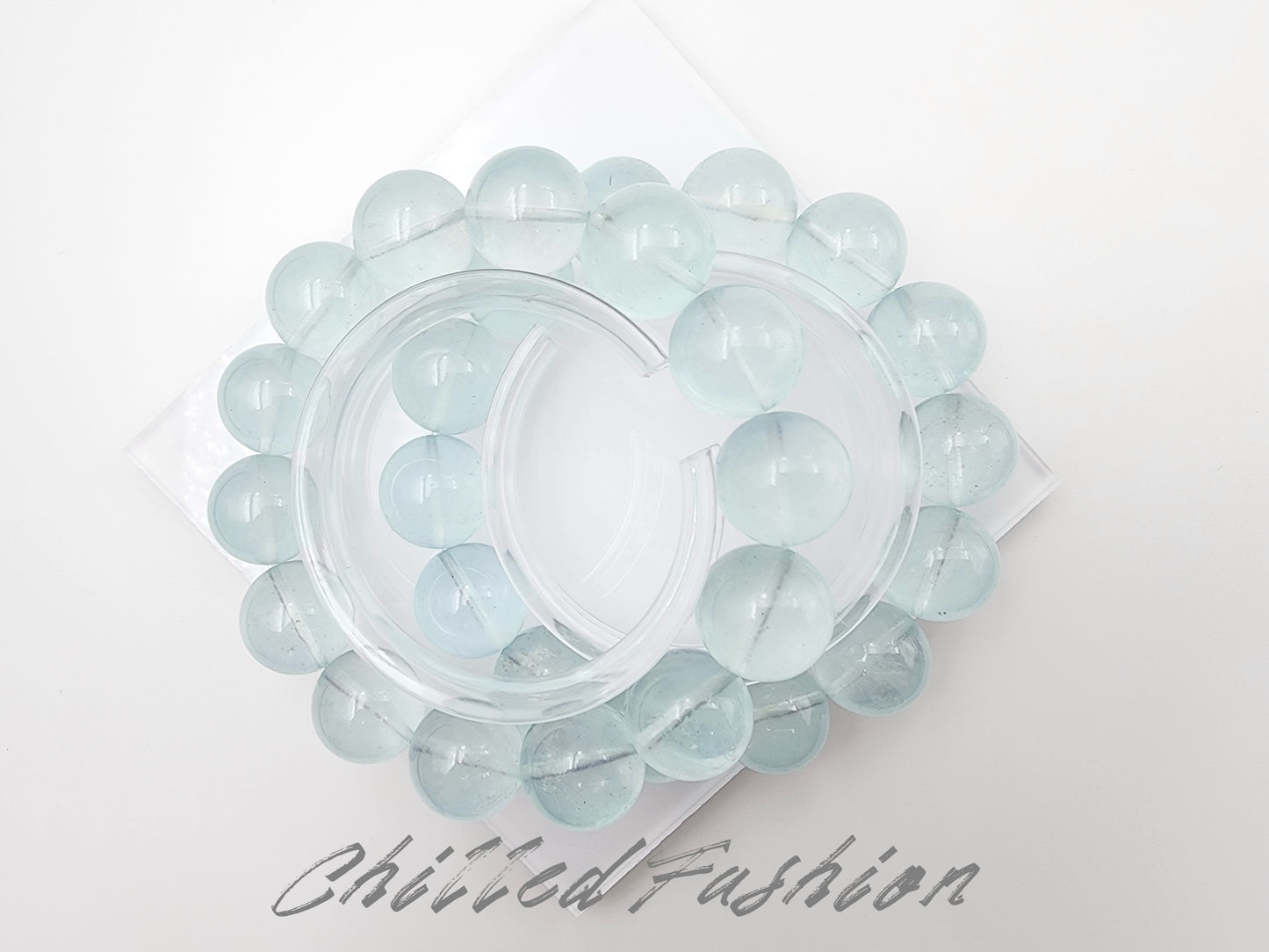 [Bracelet] Mint Green Aquamarine Bracelet