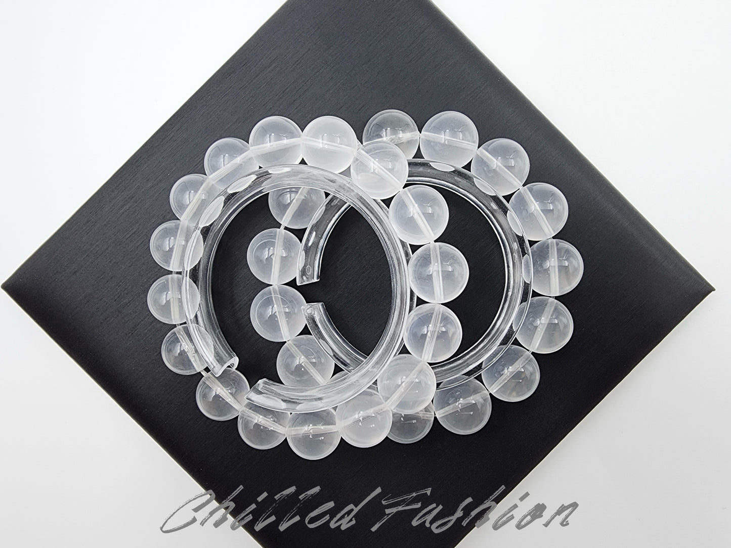 [Bracelet] Elegant Milky Quartz Bracelet