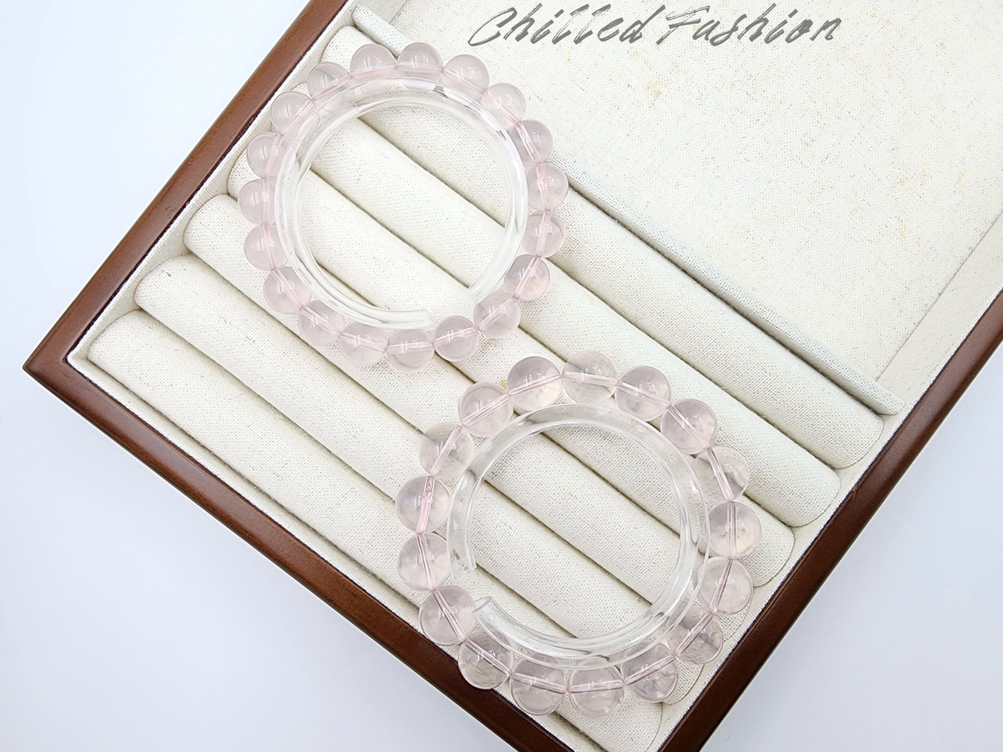 [Bracelet] Light Pink Mozambique Rose Quartz Bracelet