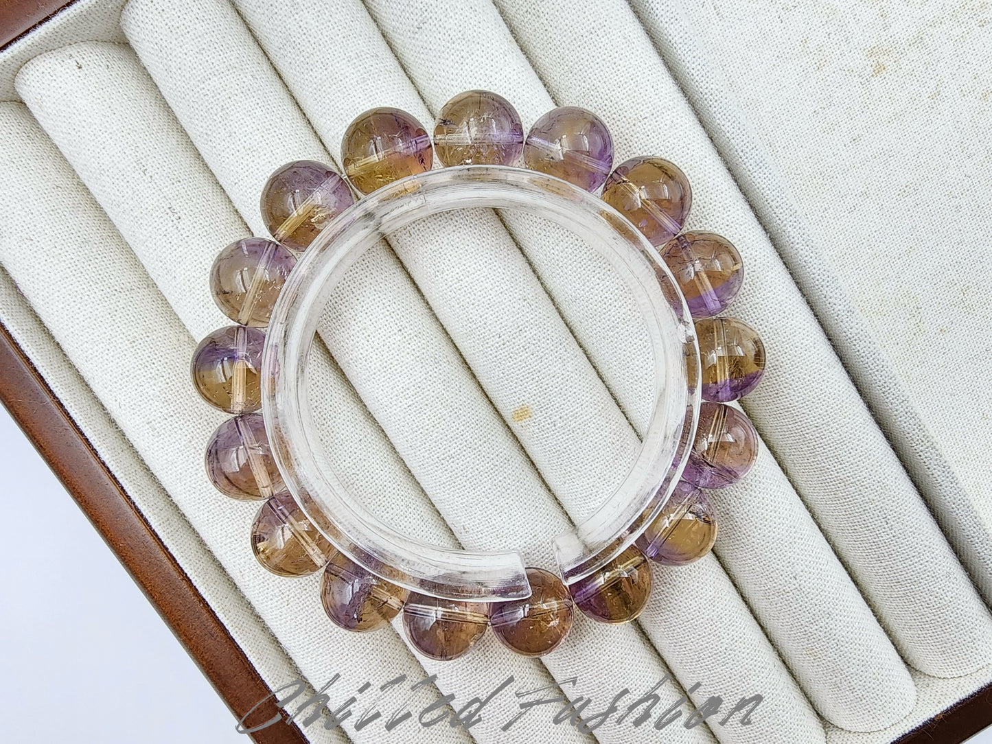[Bracelet] Natural 12mm Ametrine Bracelet