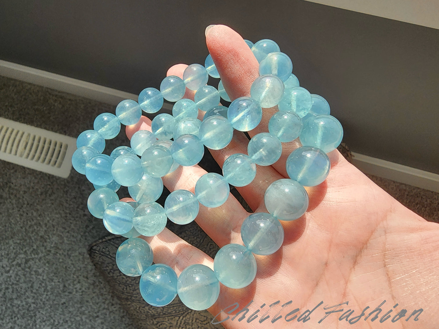 [Bracelet] Madagascar Star Aquamarine Bracelet