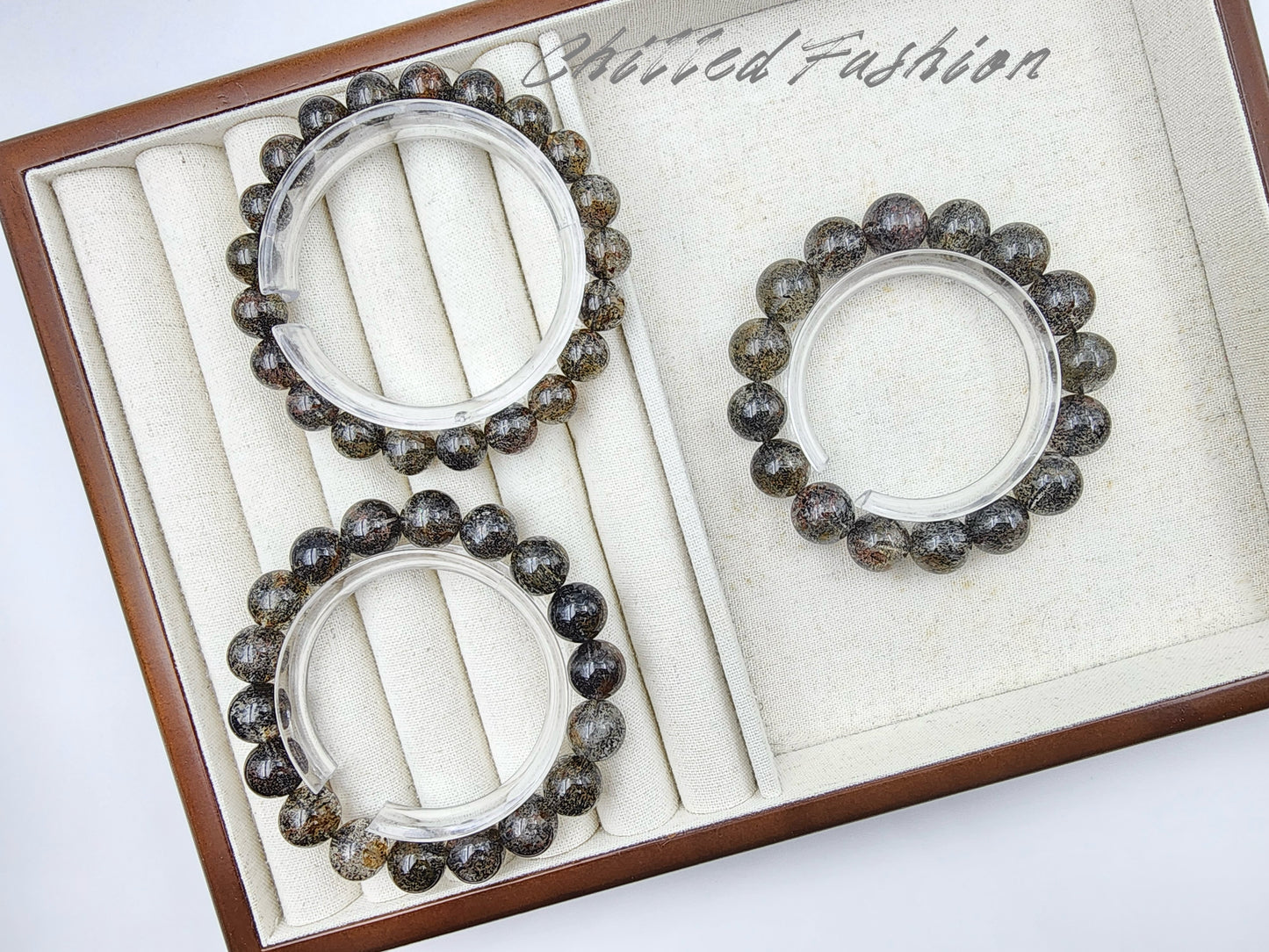 [Bracelet] Balance & Protection Bracelet: Black Strawberry Quartz 黑草莓
