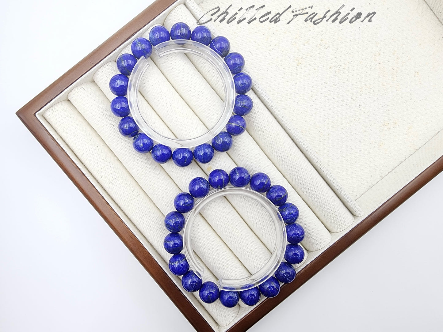 [Bracelet] 11mm Lapis Lazuli Bracelet