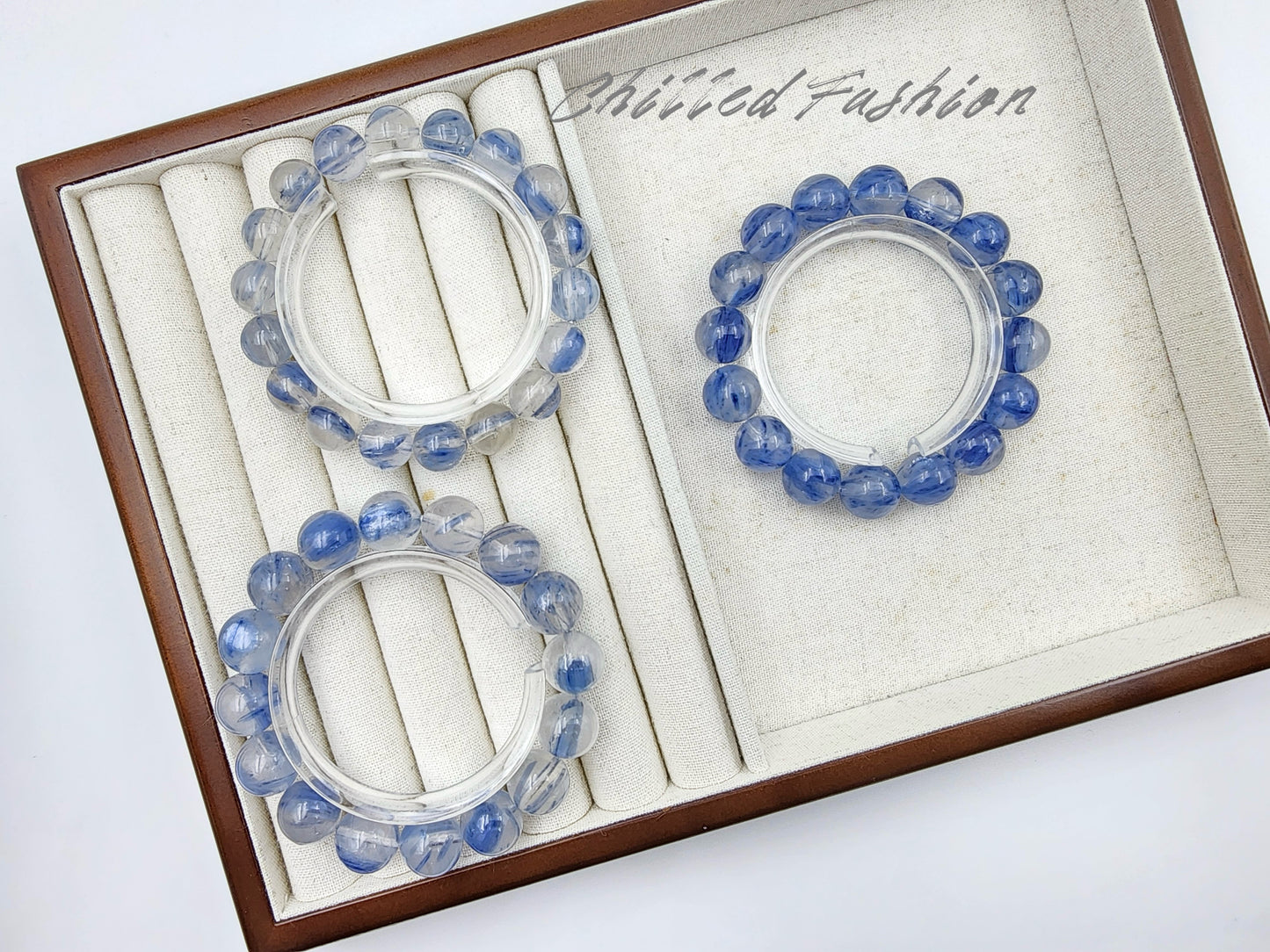 [Bracelet] Natural Blue Kyanite Bracelet