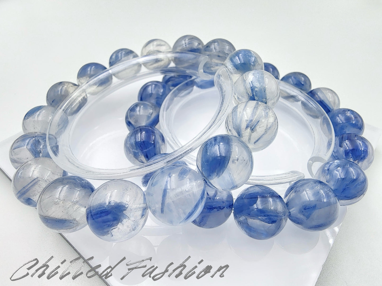 [Bracelet] Natural Blue Kyanite Bracelet
