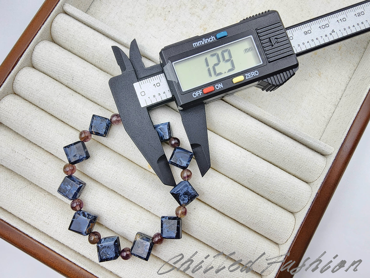 [Bracelet] Blue Pietersite Crystal Bracelet