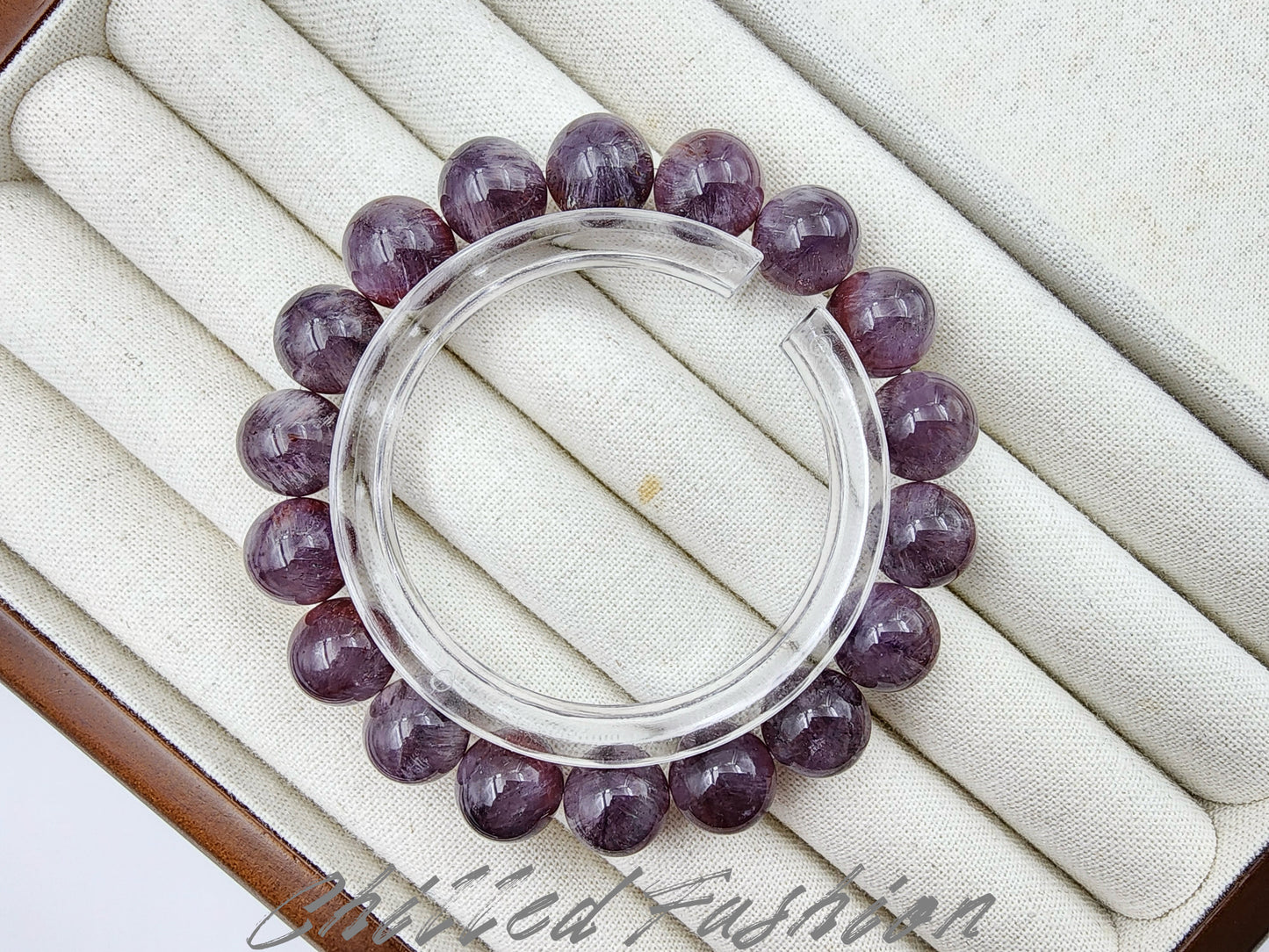 [Bracelet] 11mm Rare Auralite 23 Bracelet with Starburst Trapiche Pattern