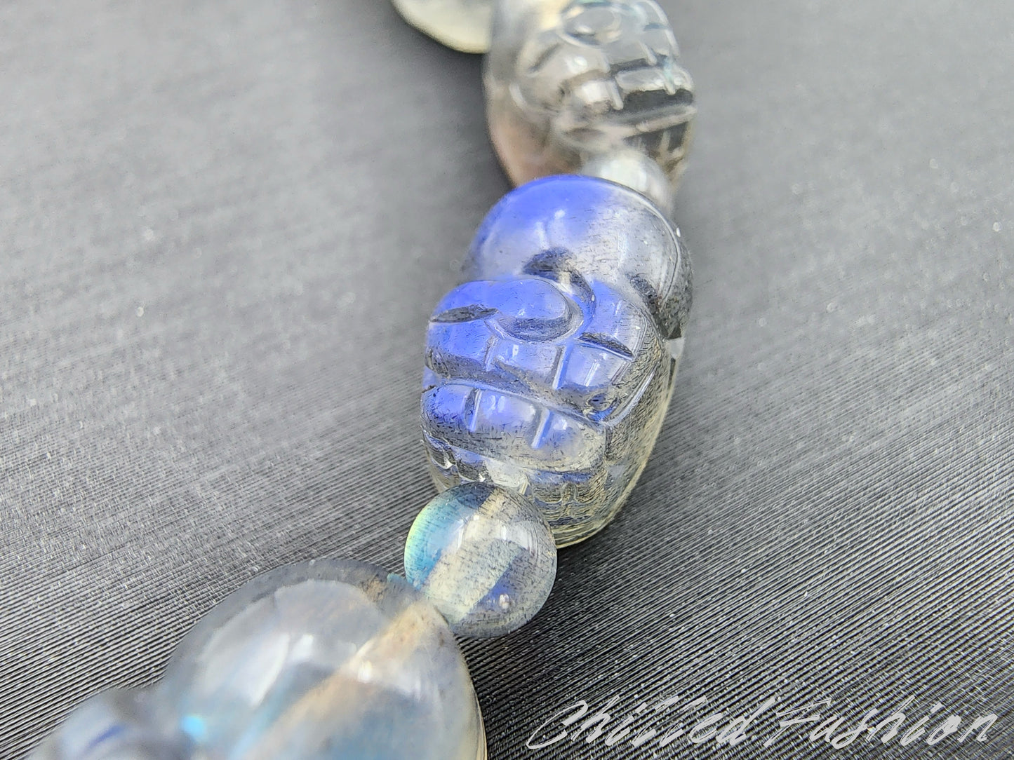 [Bracelet] Labradorite Pixiu Bracelet for Protection and Wealth