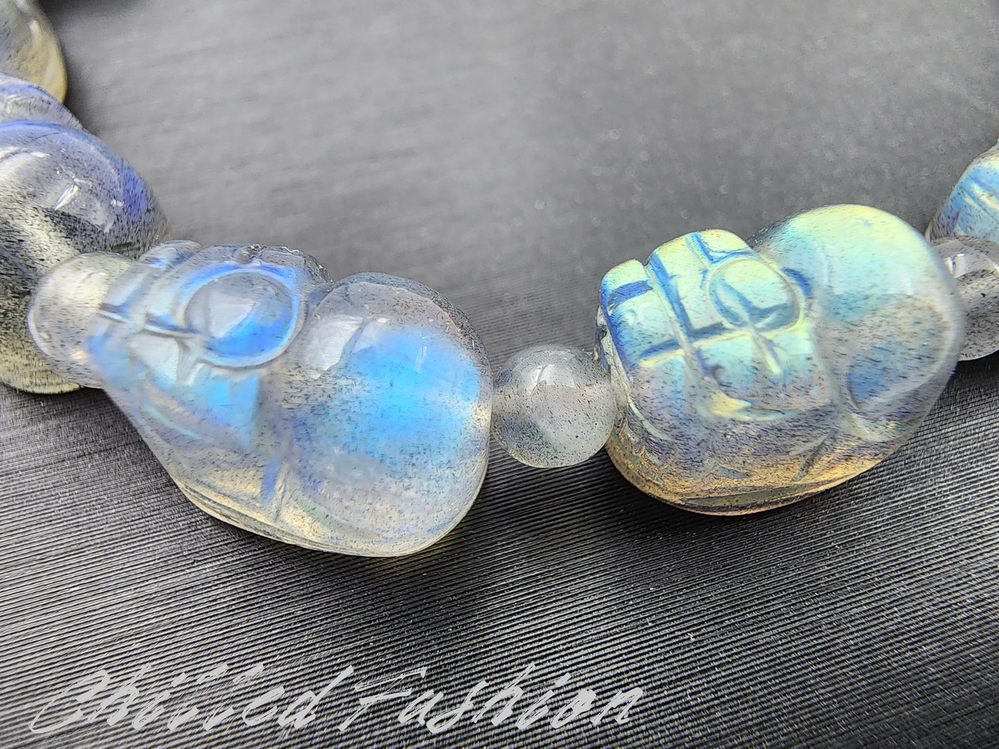 [Bracelet] Labradorite Pixiu Bracelet for Protection and Wealth