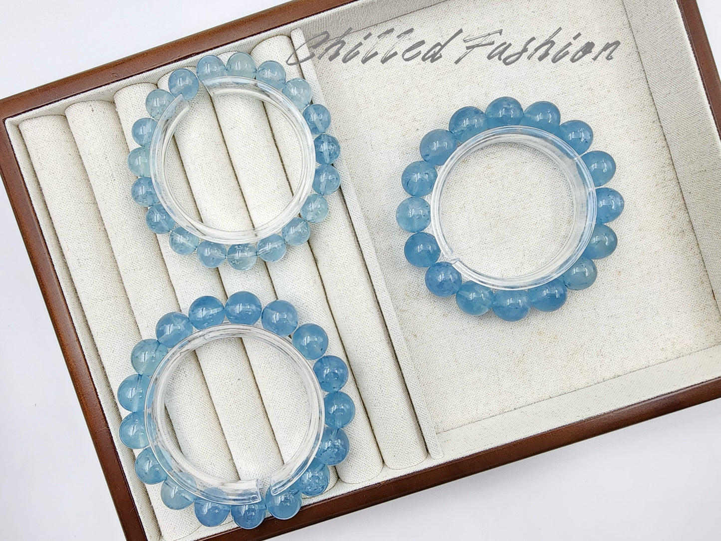 [Bracelet] Natural Aquamarine Bracelet