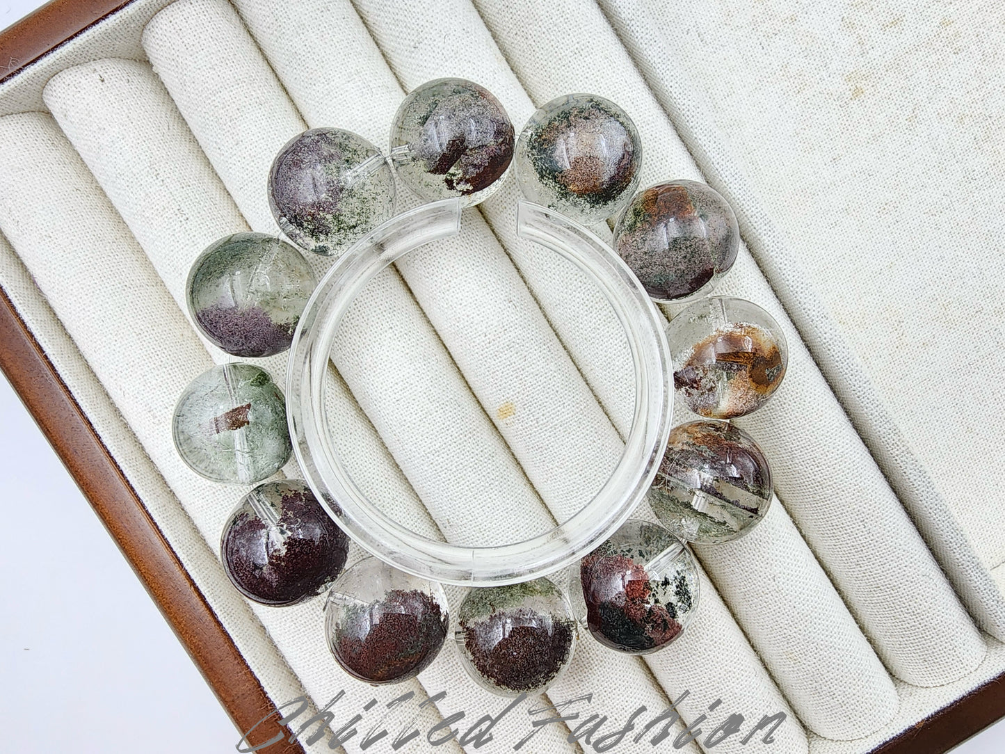 [Bracelet] Phantom Quartz Bracelet - 18.1mm to 19.4mm Beads