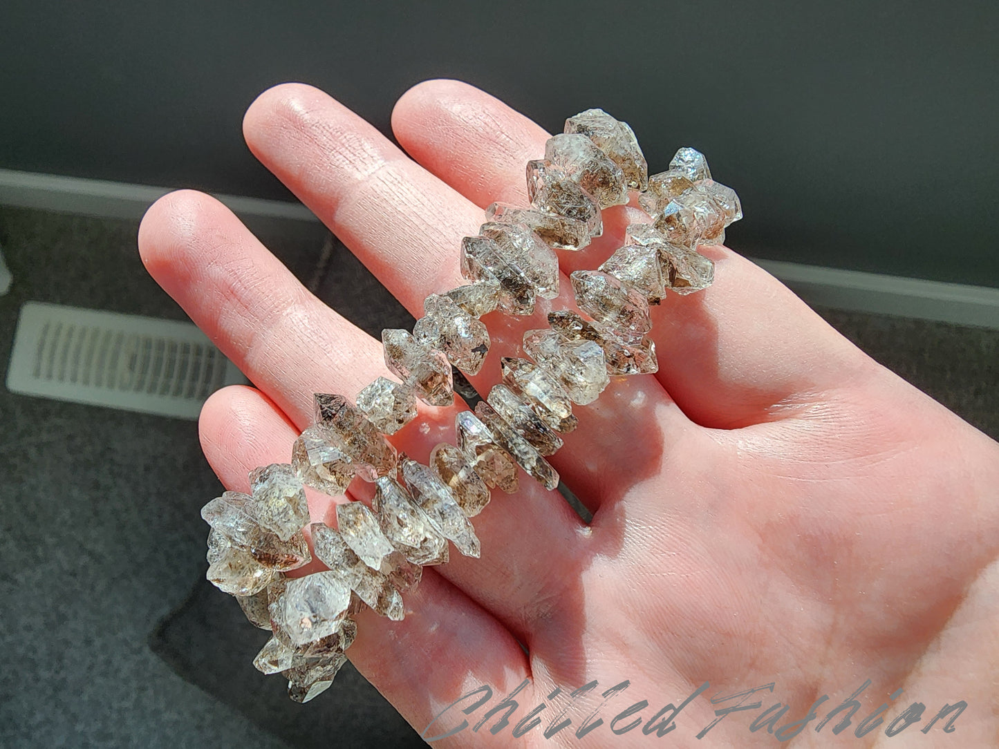 [Bracelet] Embrace Your Clarity: Double Terminated Quartz 闪灵钻 Bracelet