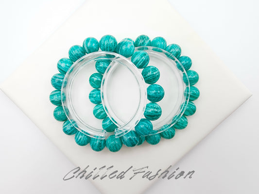 [Bracelet] 11mm Amazonite Bracelet