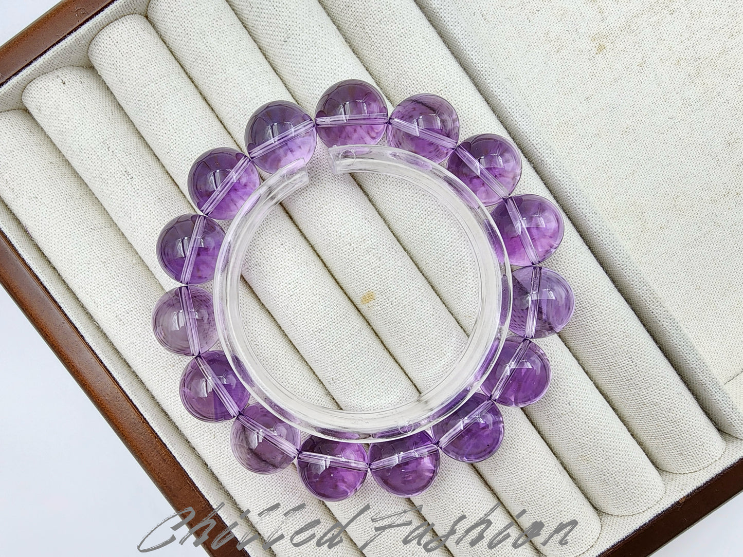 [Bracelet] 15mm Brazilian Amethyst Bracelet