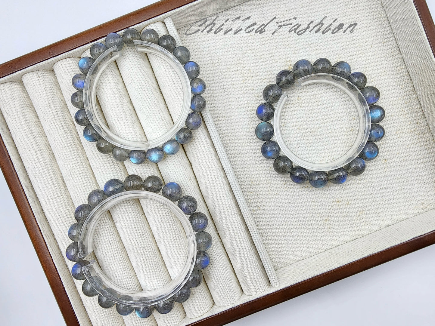 [Bracelet] Blue Flash Labradorite Bracelet
