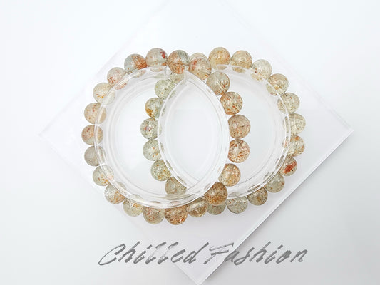 [Bracelet] 9mm Arusha Green Beryl Bracelet