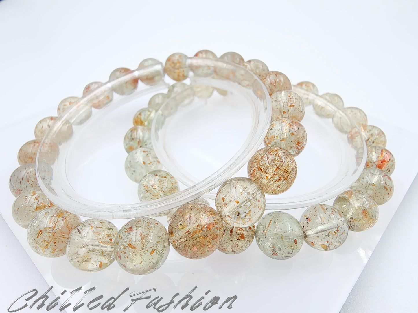 [Bracelet] 9mm Arusha Green Beryl Bracelet