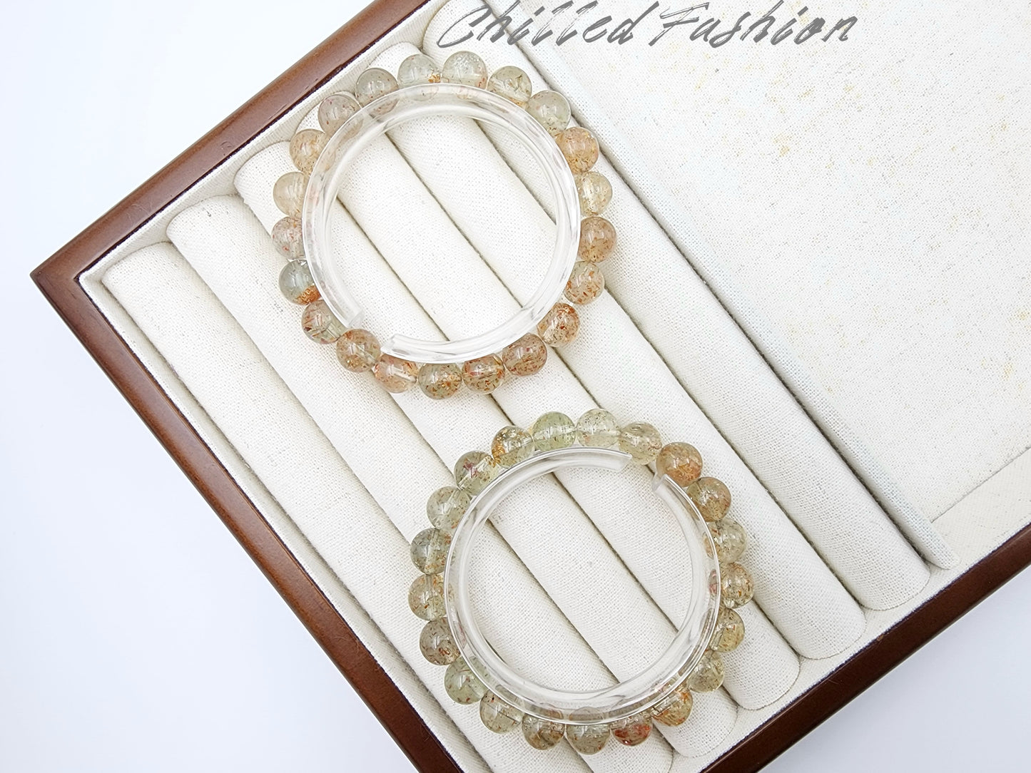 [Bracelet] 9mm Arusha Green Beryl Bracelet