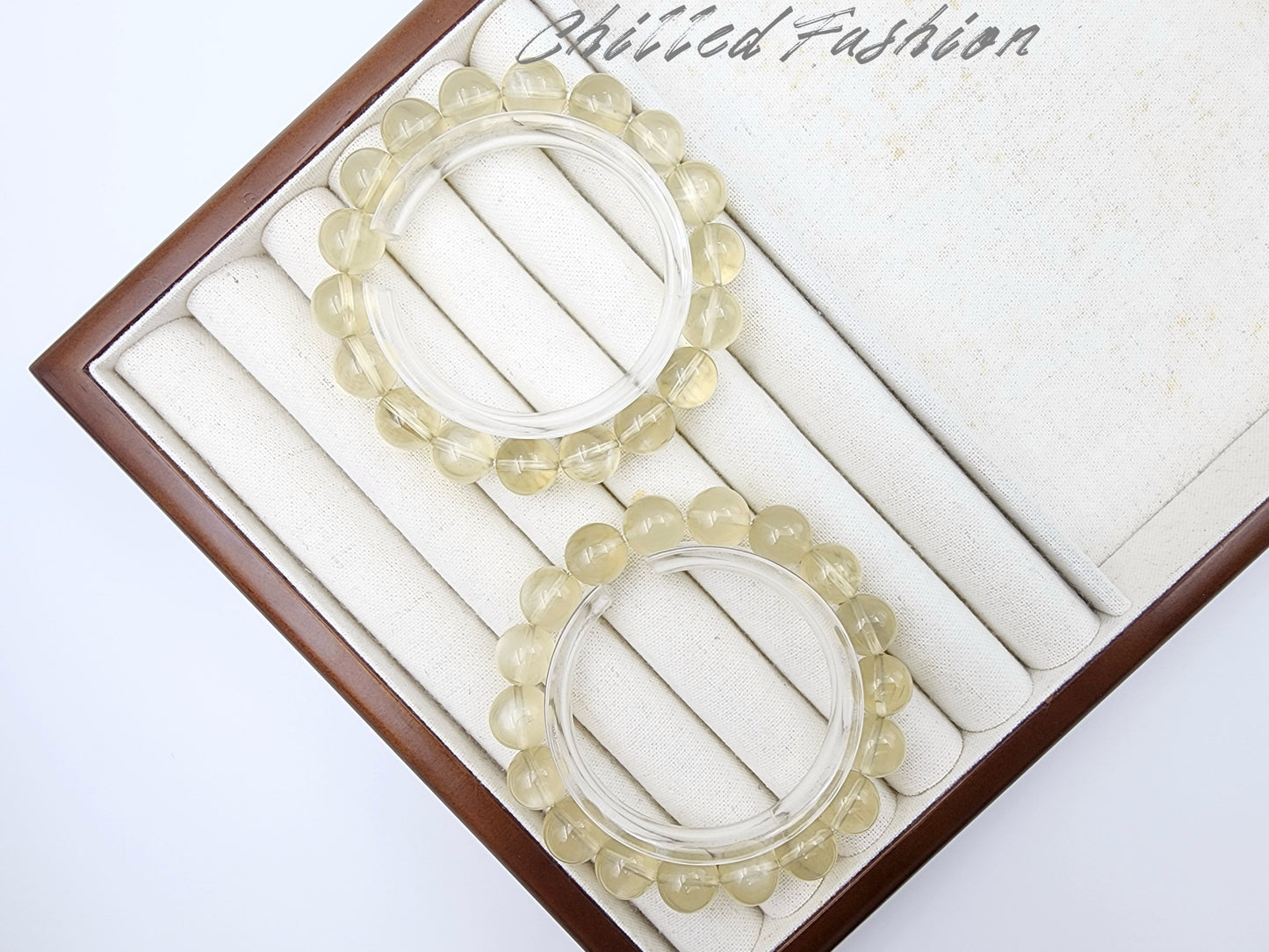 [Bracelet] 11mm Golden Feldspar Bracelet