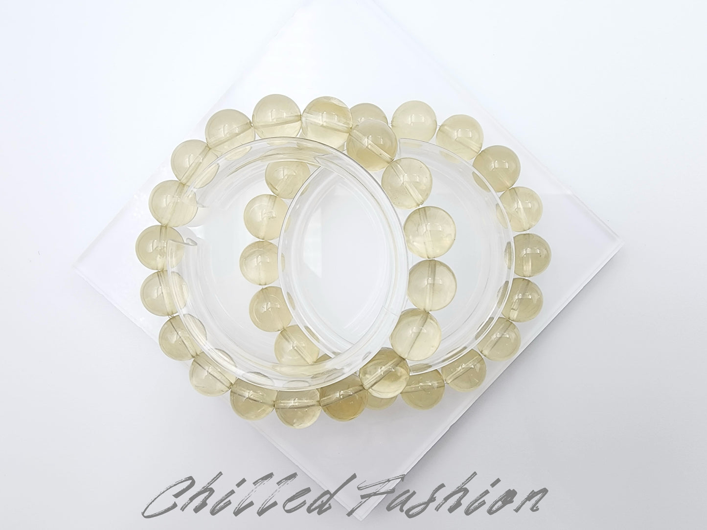 [Bracelet] 11mm Golden Feldspar Bracelet