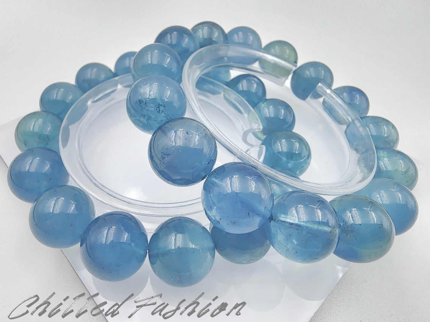 [Bracelet] Devil Blue Aquamarine Bracelet