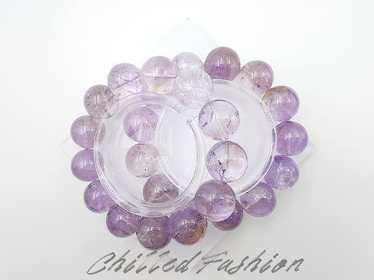 [Bracelet] Natural Amethyst Bracelet