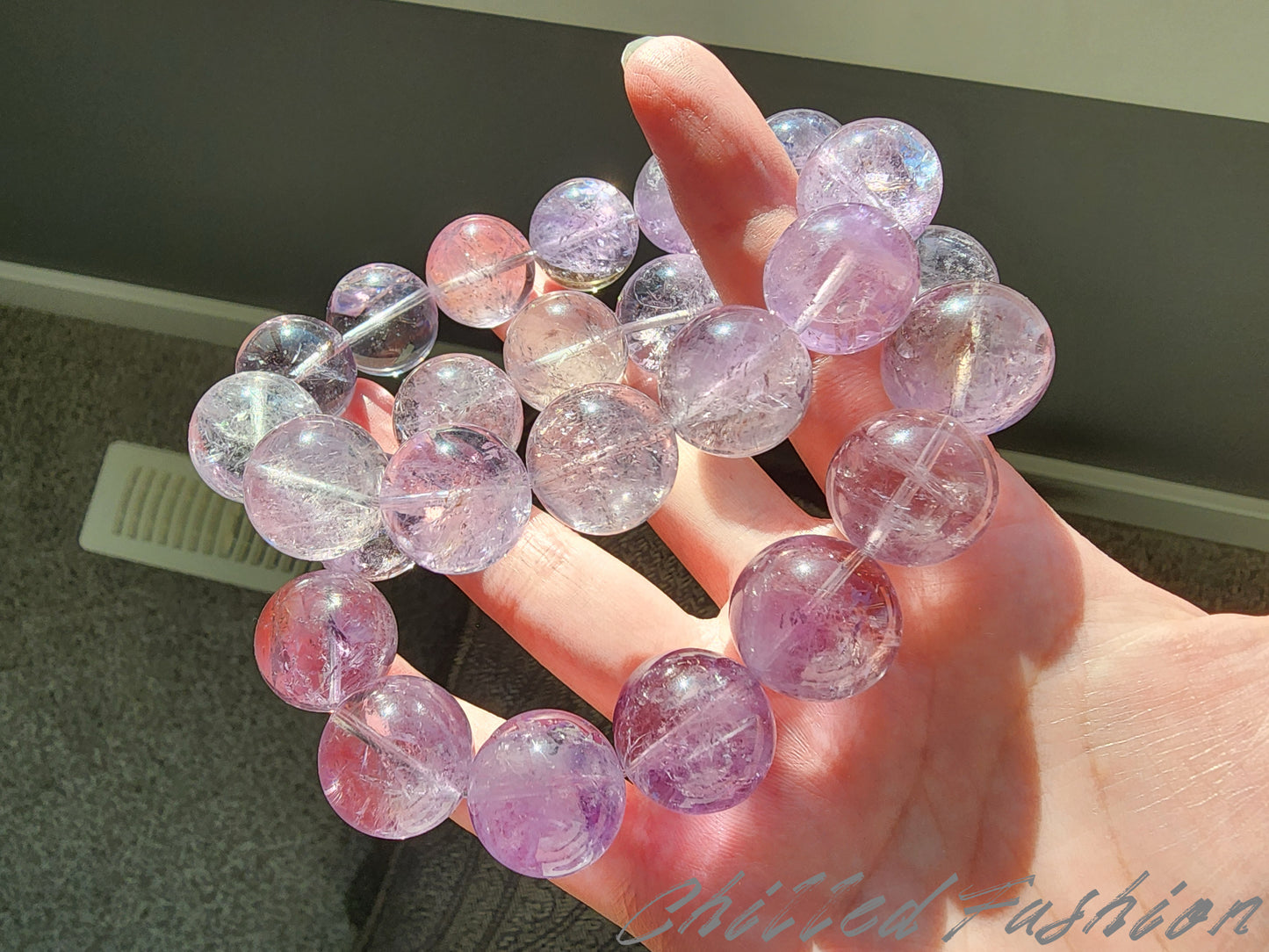 [Bracelet] Natural Amethyst Bracelet