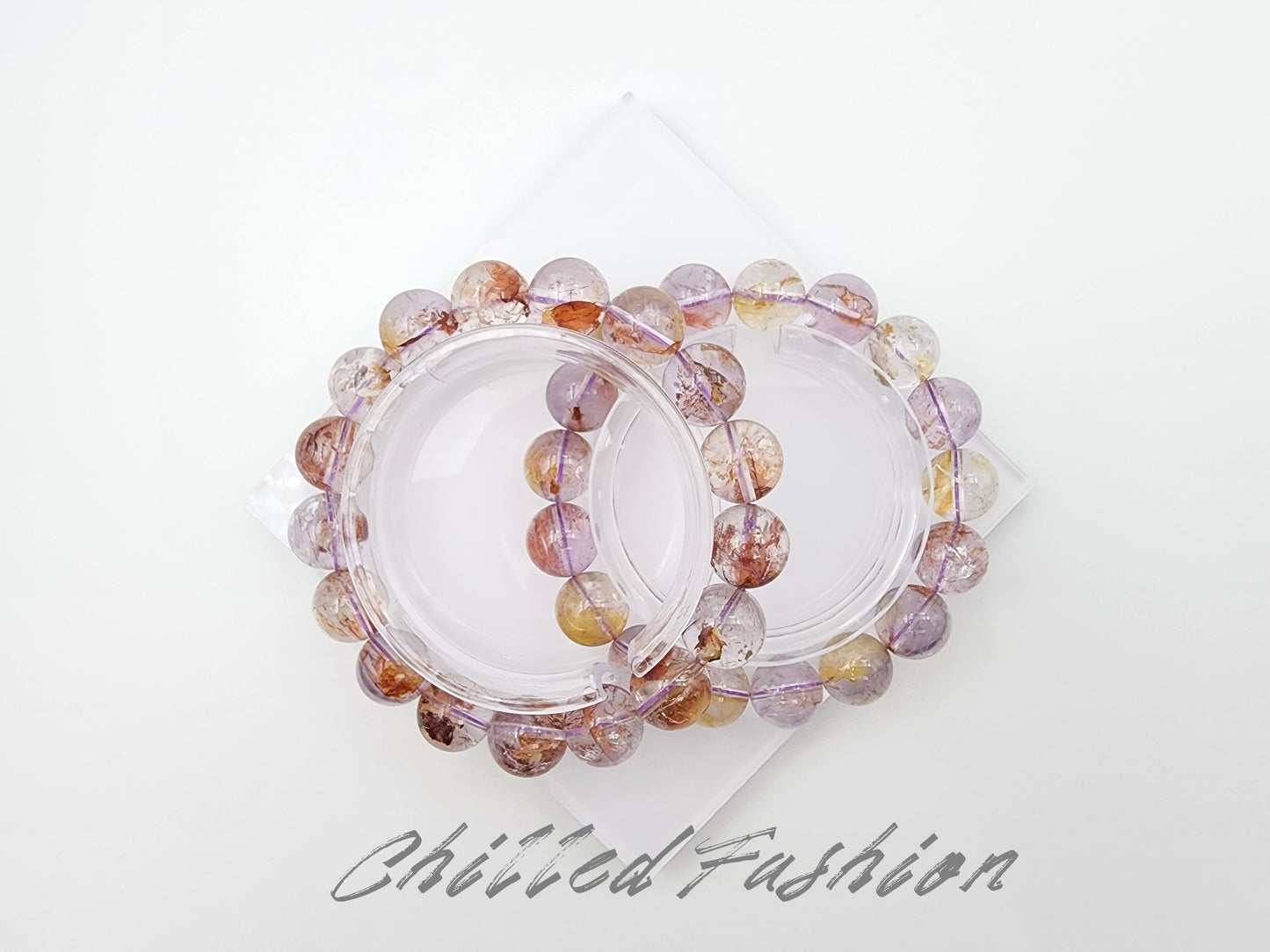 [Bracelet] Hematoid Amethyst Bracelet