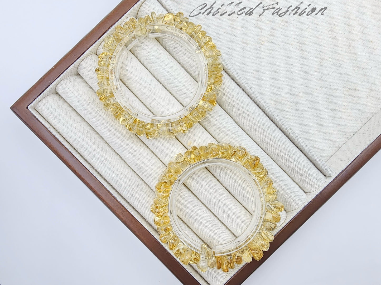 [Bracelet] Citrine Chip Bracelet