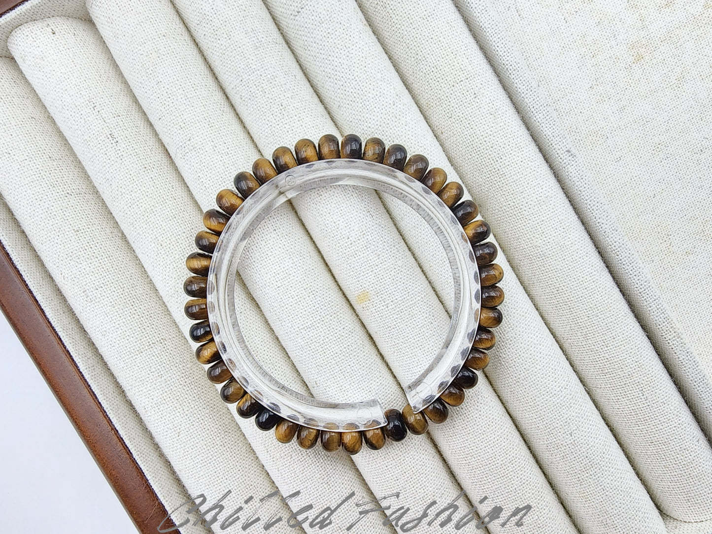 [Bracelet] Yellow Tiger’s Eye Chip Bracelet