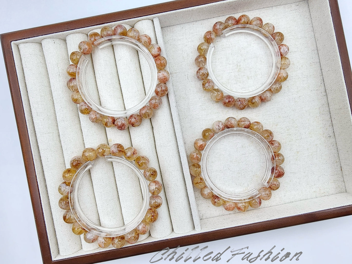 [Bracelet] Hematoid Citrine Bracelet