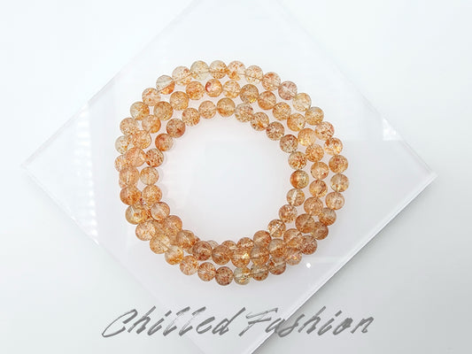 [Bracelet] 6mm Natural Sunstone Bracelet