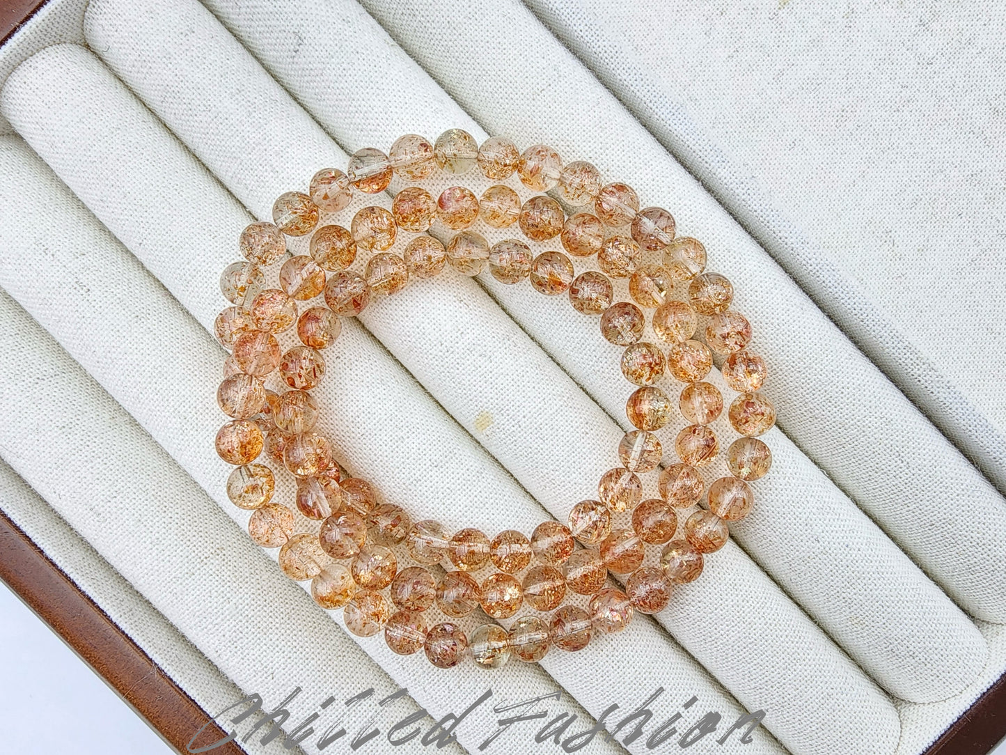 [Bracelet] 6mm Natural Sunstone Bracelet