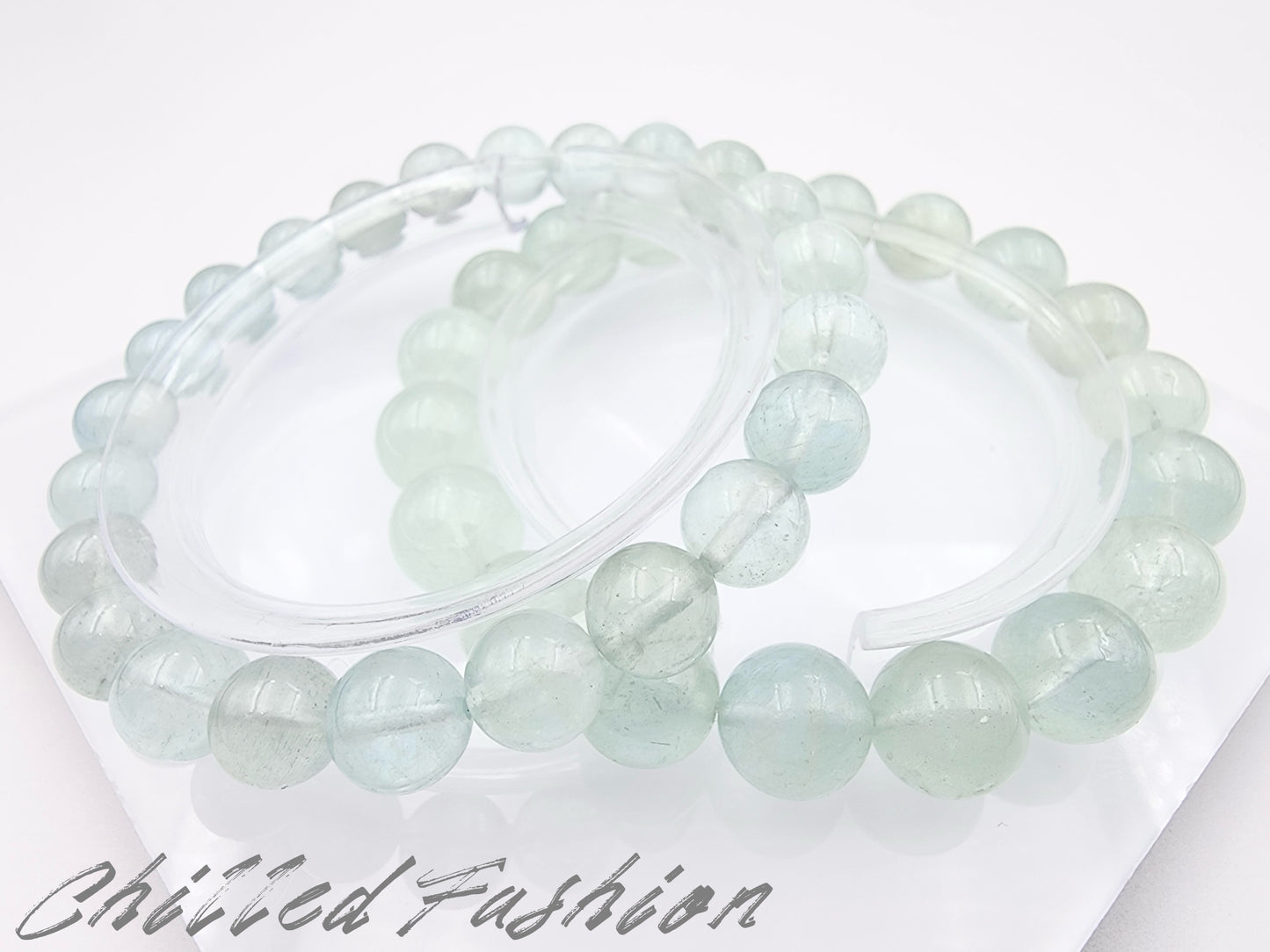 [Bracelet] Green Aquamarine Bracelet