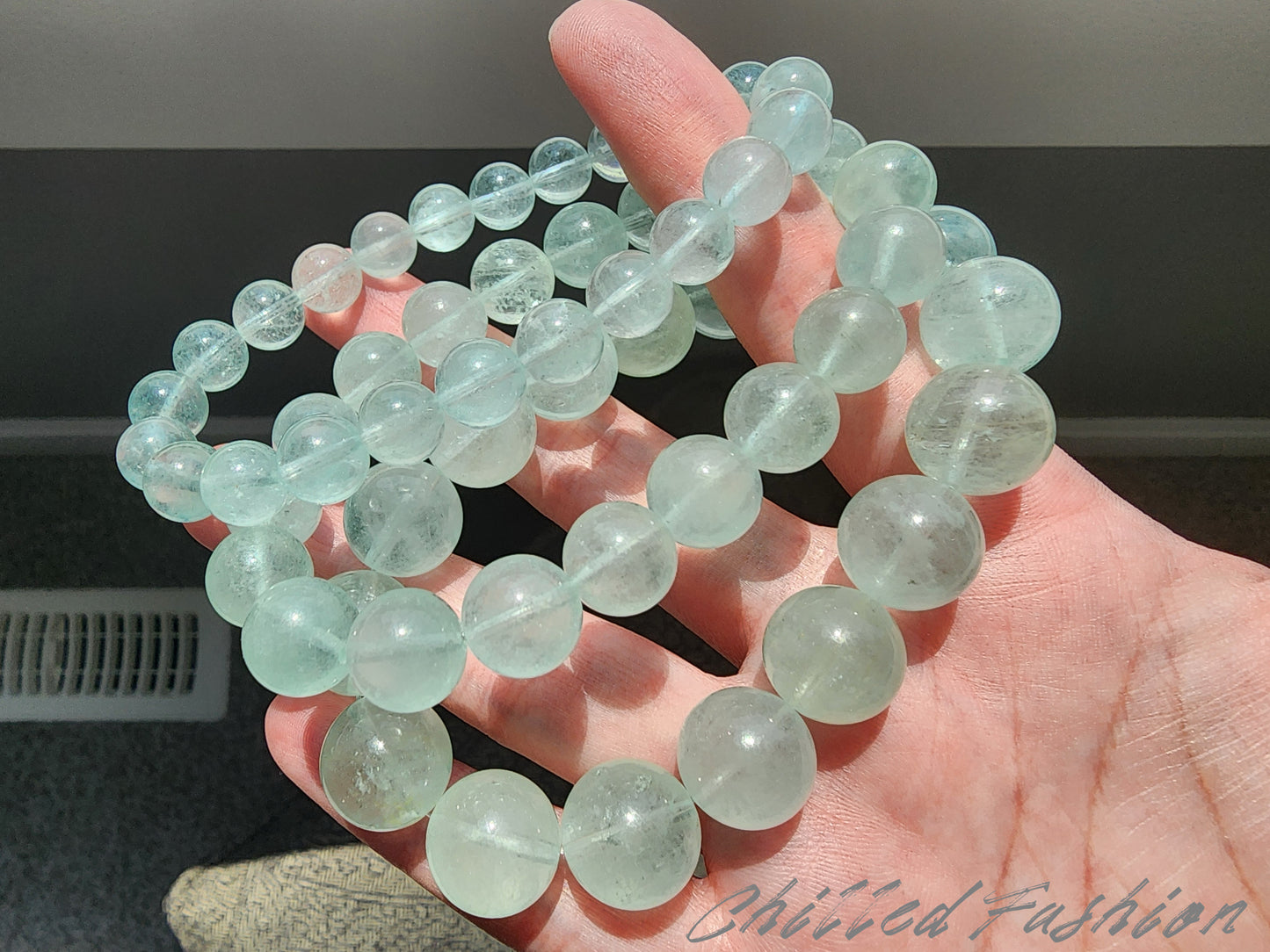 [Bracelet] Green Aquamarine Bracelet