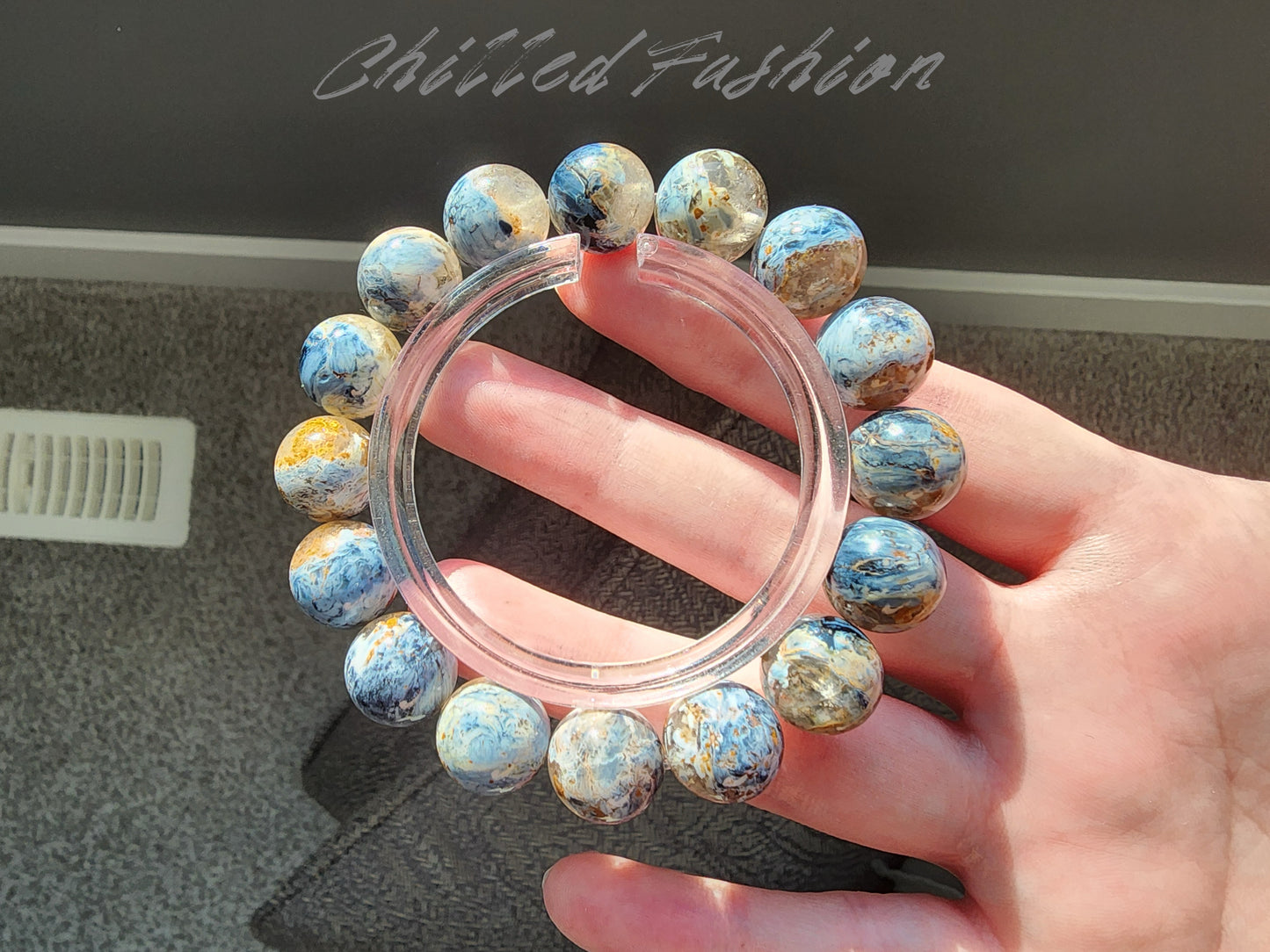 [Bracelet] 12mm Dominican Pietersite Bracelet